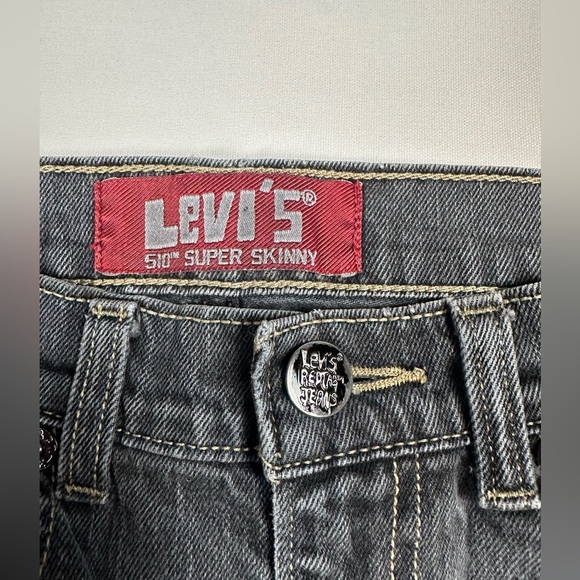 Levi's men’s super skinny jeans 510 red tab size 28 x 28 - Picture 5 of 11